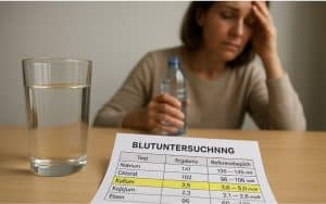 Hoher Kaliumwert durch zu wenig Trinken – möglich?